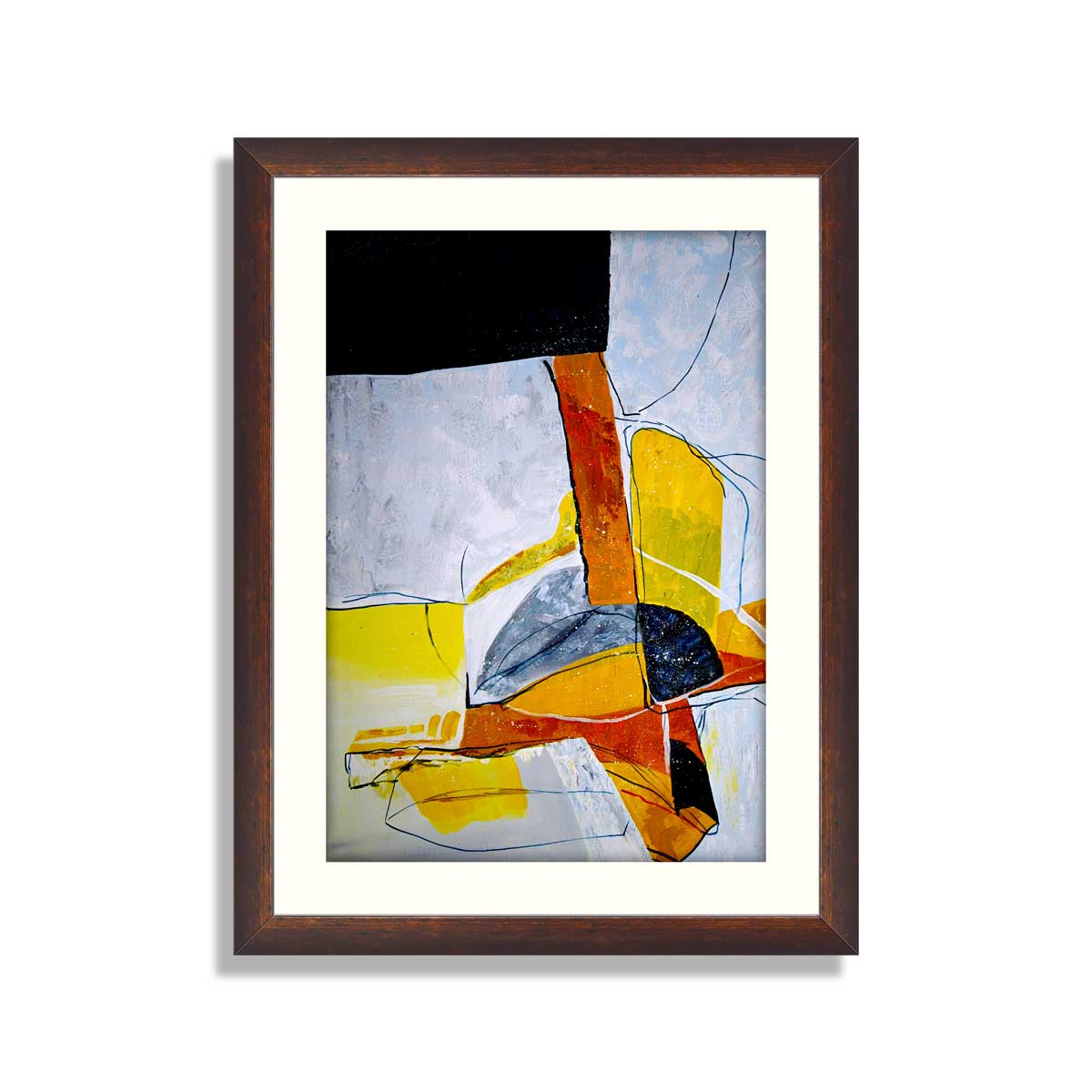 Abstract Framed Art 06