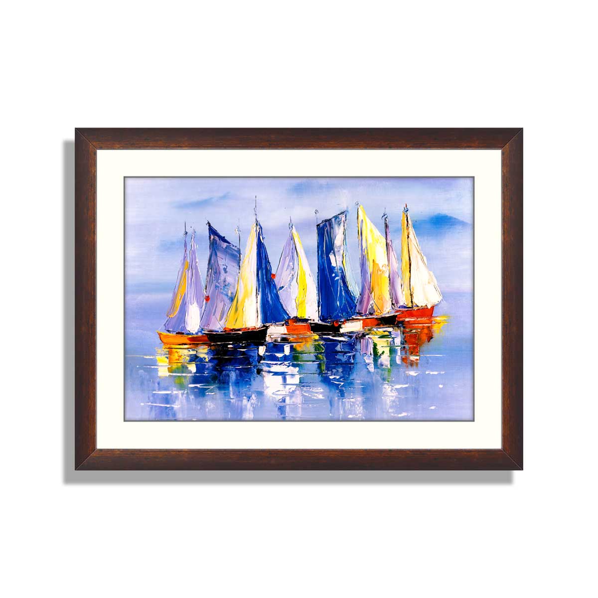 Abstract Sailing Boat