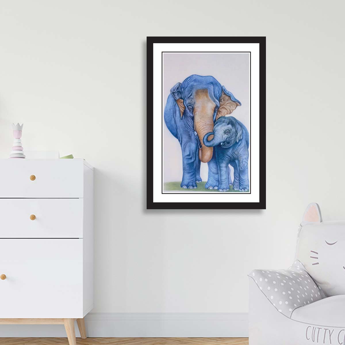 Elephant with Baby