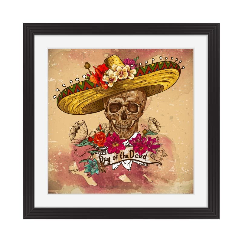 Day of The Dead Poster Frame